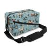Mintulipy Horse Crochet Yarn Storage Bag Travel Yarn Bag Knitting Crochet Bag, Portable Yarn Storage Bags Organizer for Store Skein Ball, Short Knitting Needle view 3
