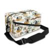 Mintulipy Cow Sunflower Crochet Bag Organizer Crochet Yarn Storage Bag Travel Yarn Bag for Crocheting Yarn Holder for Crochet Accessories, Knitting Needles, Crochet Hooks view 3