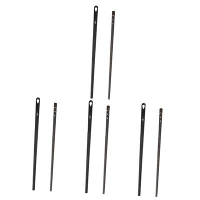 Tofficu 8pcs Practical Leather Cord Needles Hand Stitching Leather Needles Steel for DIY Projects