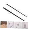 Tofficu 8pcs Practical Leather Cord Needles Hand Stitching Leather Needles Steel for DIY Projects view 4