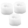 Tofficu 9pcs Silicone Skull Casting Mold Epoxy Resin Craft Mold Skull Decor Table Art view 4