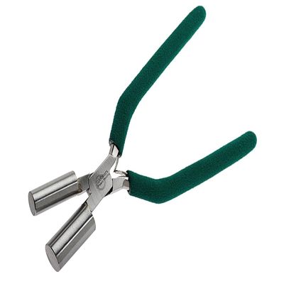 NineTribe Basics Jewelry Making Wubbers X-Large Round Bail Making Pliers, Silver, Teal Green