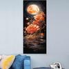 Rose Moon Diamond Painting Kits for Adults, Paint By Numbers Kit for Adults, Diamond Art Kits for Adults, Art Supplies for Adults Craft Kits, Gem Art Diamond Dots, Home Wall Decor, 26x77inch A122 view 1