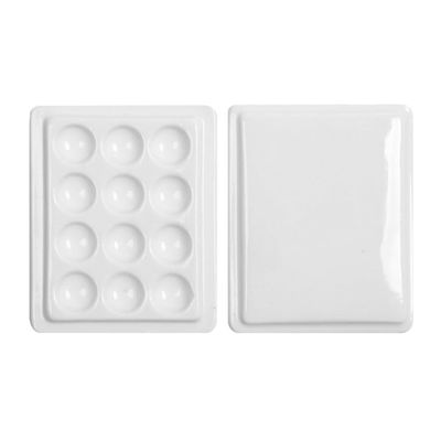 LALAFINA Flexible Watercolor Mixing Palette and Dust Cover for Oil Painting Crafts and Art Projects and Reusable Mixing Tray