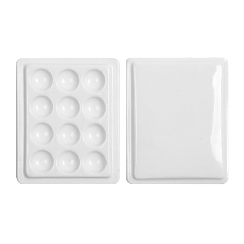 LALAFINA Flexible Watercolor Mixing Palette and Dust Cover for Oil Painting Crafts and Art Projects and Reusable Mixing Tray