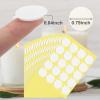 2400PCS Candle Wicks for Candle Making, Candle Wick Stickers, Heat Resistance Double-Sided Stickers with The Little Tail , Stickers for Candle Making view 2