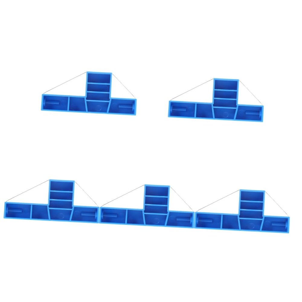 Tofficu 5pcs Plastic Pottery Clay Angle Cutter Tool Lightweight Trimming Equipment for Pottery Artists for Clay Cutting and Sculpting Projects