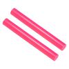 CoCud Acrylic Clay Roller, 9 Inch Length 1 Inch Dia., Acrylic Non-Stick Rolling Pin Roller Rose Red - (Applications: for Shaping Sculpting), 2-Pieces view 1
