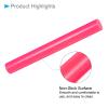 CoCud Acrylic Clay Roller, 9 Inch Length 1 Inch Dia., Acrylic Non-Stick Rolling Pin Roller Rose Red - (Applications: for Shaping Sculpting), 2-Pieces view 4