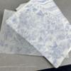Translucent Envelopes,Vellum Jackets, Blue flower Vellum Wrap suitable for a 5 x 7 Wedding Invitation (Size : 50pcs) view 3