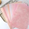 OqcEha Translucent Envelopes,Vellum Jackets, 10sheets A5 Pink Texture Hand Craft Creation Material Paper Craft Paper Card Paper view 1