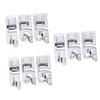 Tofficu 3sets Sewing Machine Roller Rolled Presser Foot Multi-Function Sewing Product Kit 3pcs*3 view 1