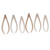 LALAFINA 2sets 8inches to 12inches Wooden Calipers for Pottery Locking Mechanism Easy to Use Ceramic Measuring Tool 3pcs*2 view 1