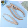 LALAFINA 2sets 8inches to 12inches Wooden Calipers for Pottery Locking Mechanism Easy to Use Ceramic Measuring Tool 3pcs*2 view 2