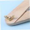 LALAFINA 2sets 8inches to 12inches Wooden Calipers for Pottery Locking Mechanism Easy to Use Ceramic Measuring Tool 3pcs*2 view 3
