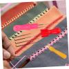 TEHAUX Punch Needle Kit for DIY Crafts Medium Thick Needles Fine Bottles Includes Finger Caps for Embroidery Felting Sewing Projects view 4