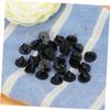 Lurrose 250pcs Pin Backs Clutch Keepers for Brooches and Lapel Pins Durable Black Plastic Easy to Use for Crafting and Jewelry Replacement view 4