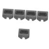 Tofficu 5pcs Graphite Ingot Mold for Casting Shaped Graphite Mould for High-Temperature Melting of Gold Silver and Copper for Laboratory and Jewelry Making view 1