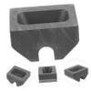 Tofficu 5pcs Graphite Ingot Mold for Casting Shaped Graphite Mould for High-Temperature Melting of Gold Silver and Copper for Laboratory and Jewelry Making view 3