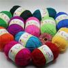 3pcs Colorful Gold Thread Tricolor Acrylic Wool Crochet Slippers Cushion Blanket Yarn 50 Grams of Color Acrylic (Color : 39 3pcs) view 3