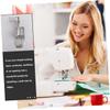Tofficu Sewing Machine Binder Overlock Binder Double Fold Replacement Binding Tool Stainless Steel Hemming Device view 4
