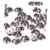 TEHAUX 200pcs Butterfly Clutch Pin Backs Replacement Silver for Lapel Pins and Craft Making Grip for Insignia and Tie Tacks view 2