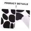 STOBOK 18sheets Cow Print Decor Wall Sticker Felt Stickers DIY Toys Handmade Materials for Boys and Girls view 2