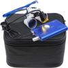 Cloth Case Style 2.5X 420MM Binocular Loupe Magnifier with 3W Seperately Headlight Headlamp (Blue) view 2