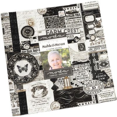 Moda Fabrics Sable & Swan Layer Cake by Cathe Holden 7440LC