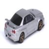Skyline GT-R (R34) V-SPEC II RHD (Right Hand Drive) Silver Metallic 1/64 Diecast Model Car by Inno Models IN64-R34VS-SIL view 2
