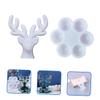 TEHAUX 2pcs Antler Jewelry Box Silicone Mold DIY Crystal Epoxy Egg Storage for Earrings Accessories Flexible Silicone Molds for Art Crafts and Display view 4