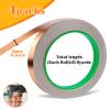Oubaka 4pcs Copper Foil Tape, (1/2inch X 66 FT) Copper Tape with Double-Sided Conductive for Guitar & EMI Shielding, Paper Circuits, Electrical Repairs, Soldering, Grounding, DIY Crafts view 2