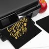 Cardstock Scrapbook Paper,100 Pack Cardstock 230gsm Thick Heavyweight Creative Card Making Supplies for Card Making Paper Crafting For Cricut Card Making Paper Crafting (11.4 x 11.4") (Black) view 3