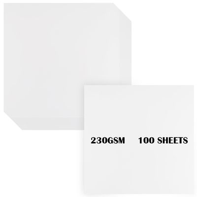 Cardstock Scrapbook Paper,100 Pack Cardstock 230gsm Thick Heavyweight Creative Card Making Supplies for Card Making Paper Crafting For Cricut Card Making Paper Crafting (11.4 x 11.4") (White)