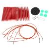 Vvikizy Interchangeable Circular Knitting Needles Set Interchangeable Knitting Needles Red Interchangeable Needles, 13 Size Interchangeable Crochet Knitting Needles view 2