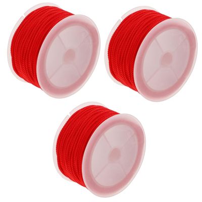 Operitacx 3rolls Decorative Beading Wire for Hand-Made Craft Projects Weaving String for Jewelry Making Necklace Crafting and Decorative Uses