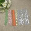 Dies Cut Stencils,10.9x15.8cm Lovely Borders Metal Cutting Dies Stencil for Card Embossing Photo Album Decoration view 3