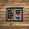 Eureka Golf Pencil Display Case | Holds 32 Round or Hexagonal Golf Pencils | Gray/Gray| Made in The USA view 3