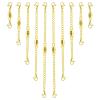 OHINGLT Necklace Extender Magnetic Clasps Chain Extenders for Necklaces,Gold and Silver Magnetic Necklace Clasps and Closures with Bracelet Extension view 1