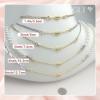 OHINGLT Necklace Extender Magnetic Clasps Chain Extenders for Necklaces,Gold and Silver Magnetic Necklace Clasps and Closures with Bracelet Extension view 3