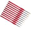10pcs Miniature Paint Brushes Set Detail Tip Brush Handle for Acrylic Oil Watercolor Art Painting (D As Shown) view 1