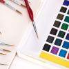 10pcs Miniature Paint Brushes Set Detail Tip Brush Handle for Acrylic Oil Watercolor Art Painting (D As Shown) view 3