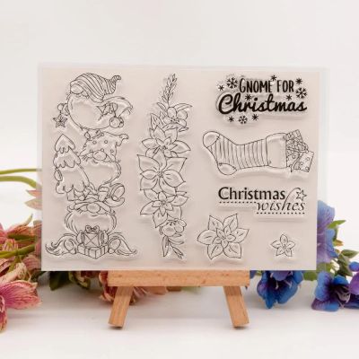 Vintage Stamps for Crafting,10.5x14.5cm Clear Stamp Set for Card Making Template Craft Album Decor