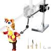BAIYITONGDA Stop Motion Animation Kit, XY Axis Lifting Bracket Stop Motion Animation Winder Rig System(X,16CM*Y,40CM),Studio Stop Motion Rig Arm with 5 Connectors,Support Your Charactor's Movement view 2