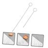 Operitacx 2pcs Metal Loop Turner Hook Threader Sewing Thread Tool for Pants Drawstring Threader DIY Knitting Tools Thread Puller for Sewing view 4