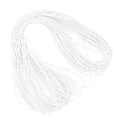 Gogogmee 1roll Elastic Thread for Jewelry Making Cord for Bracelets Necklaces for Crafting Beading Festivals Home Decorations