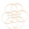 1bag Dream Catcher Ring Craft Tools for DIY Dreamcatcher Wall Hanging and Macrame Projects Adults and Creative Crafts view 1