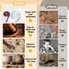 Natural Air Dry Clay, Modeling Clay, No Baking Required, All-Purpose Clay Ideal for Beginners and Experienced Sculptors, 8.8OZ per Colors (8) view 4