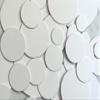 50 all white cardboard circle die cuts 1",1 1/4", 1 1/2", 1 3/4", 2 1/4", 2 1/2",3" (3 1/4") view 1