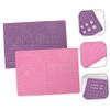 Operitacx 2pcs Handcraft Cutting Mats Non-skid Engraving Boards for Crafting Quilting and Diy Projects Dual-sided Design Pink and Purple Safe and Lightweight for Artists and Hobbyists view 4